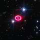 Illustration for article titled A ring of fire forms around a new supernova
